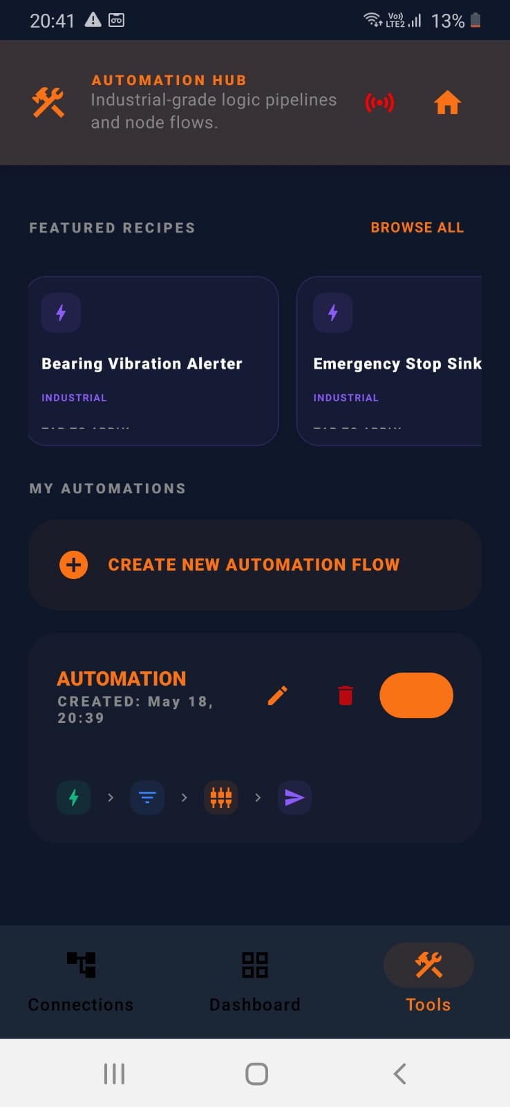 MQTTfy App Screenshot 2