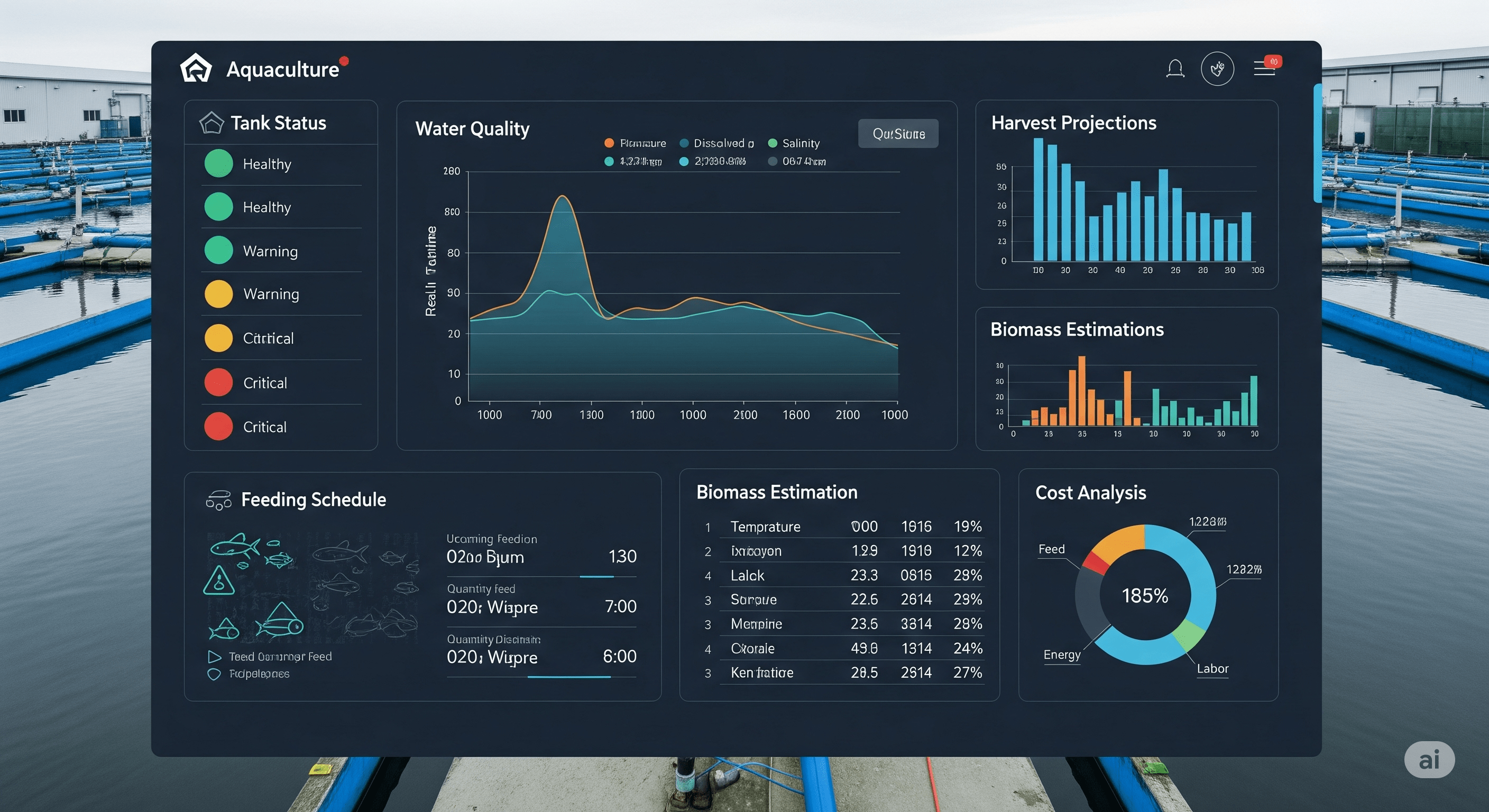 Case Study: Smart Aquaculture Monitoring Using MQTTfy Dashboard